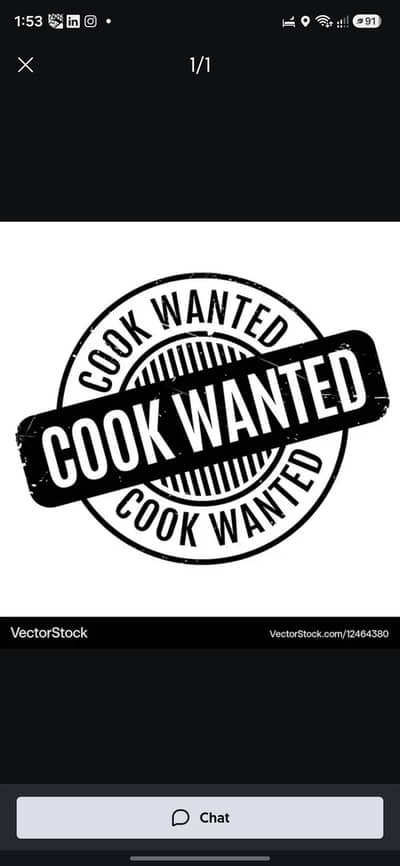 cook required for home. only 2 person husband wife. ka khana banana ha