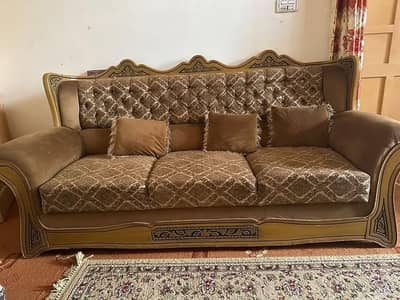 Wooden Sofa Set