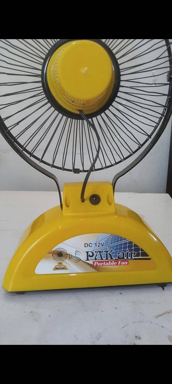 Automatic charging fan 3