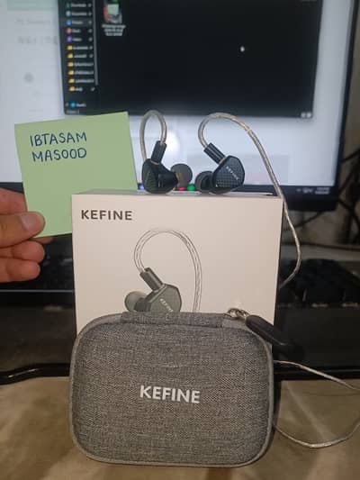 Kefine Klean USB-C IEM (DSP/DAC variant, with mic)
