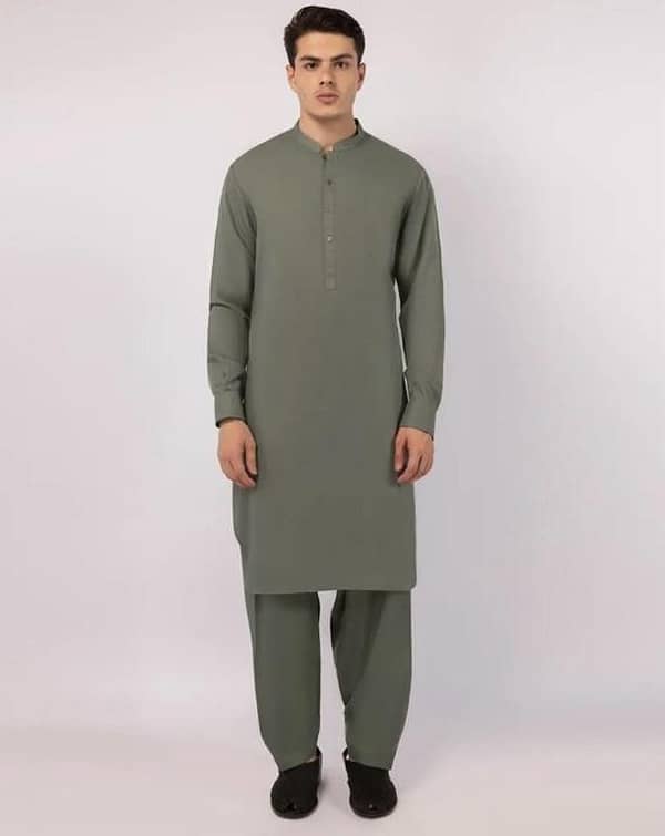 Premium Cotton Men’s Shalwar Kameez