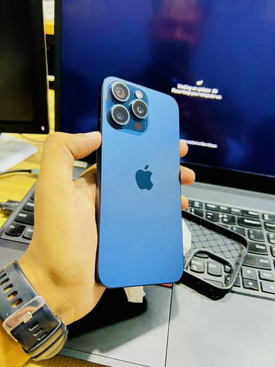 Apple iPhone 15 Pro Max 256GB (PTA Approved) - Blue Titanium