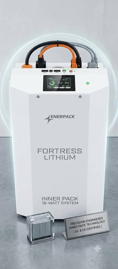 Enerpack Fortress 16K (The ultimate smart home energy system)