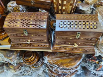 Handmade Wooden Jewellery and Watch Box