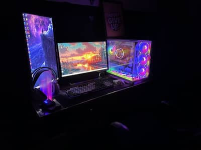 Complete Setup Sale Gaming Pc With all Accessories