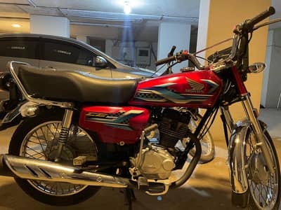 Honda cg 125 2024 model first owner  (2024  6th month ) register
