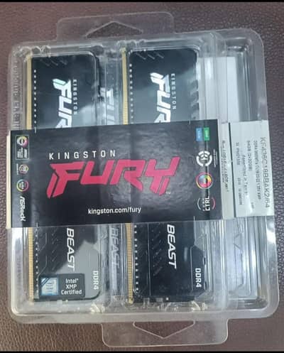 KINGSTON FURY BEAST DDR4 RGB