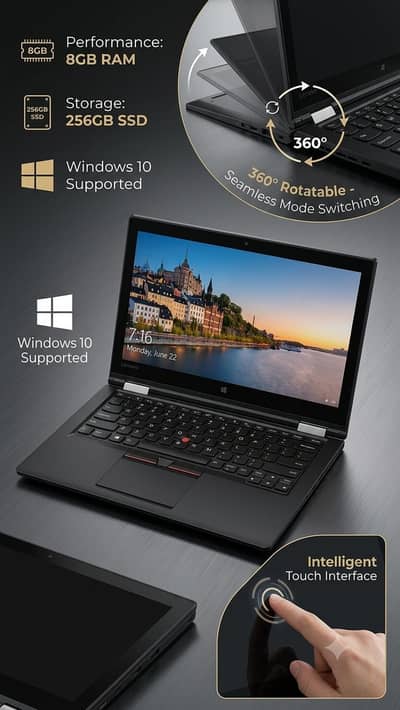 Lenovo yoga 260 6th gen touch and type
