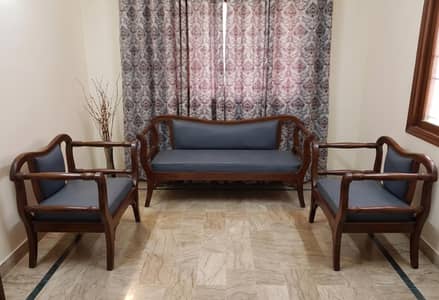 Wooden Sofa Set
