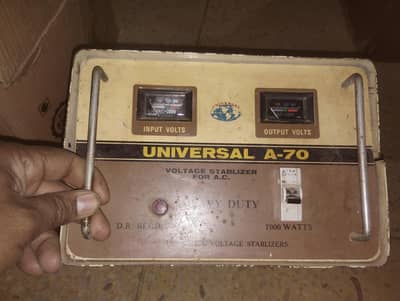 Stabilizer 7000W (Used) – Fully Functional & Good Condition