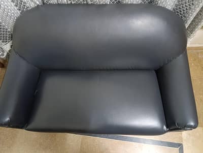 3 Piece Black shisham (Tahli) Wood Sofa Set -6 Seater