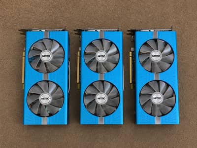 RX 580 8GB - RX 590 8GB Graphic Cards Available