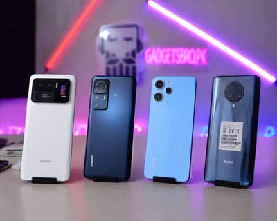 Xiaomi 11 ultra, 12t pro, Redmi k30 ultra, Redmi k40 gaming, Redmi 12