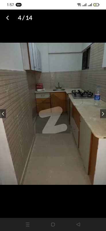 Noman Terrace Flat 2 Beds DD West Open 3rd Floor In VIp Block 11 Gulshan e Iqbal