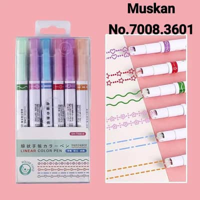 Liner color pen
