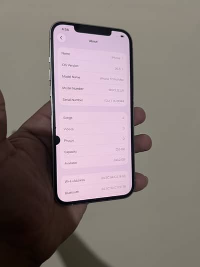 Apple iPhone 12 Pro Max jv pta approved