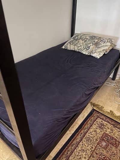 Bunk bed for sale, iron bunk bed strong and durable