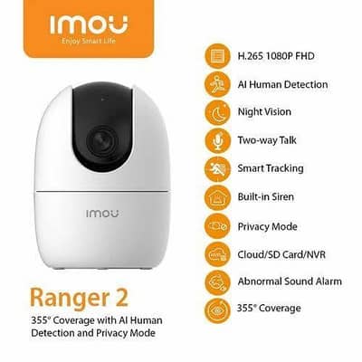 1080p wifi camera 1 year warranty