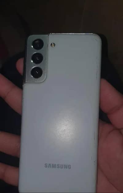 Samsung Mobile S21 only line orignal panel finger working