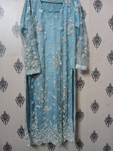 Aqua dress