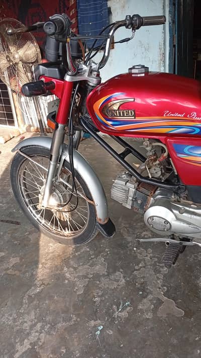 United 100cc haf bike All ok