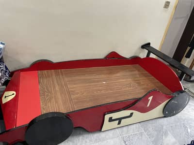 Kids Sports Car Design Bed with matress