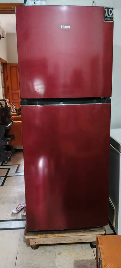Haier double door refrigerator Excellent condition & urgent sale