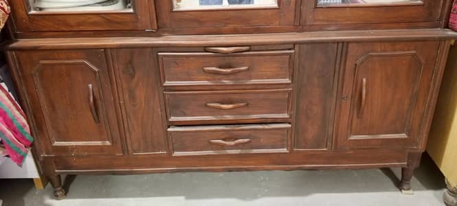 showcase original wood