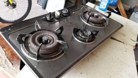 Esquire 3 burner gas Hob