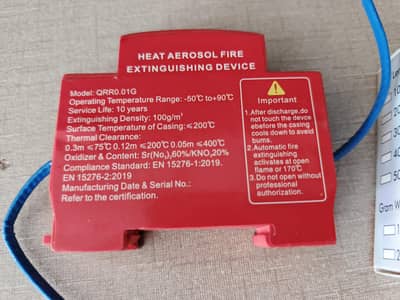 Automatic Fire Extinguisher for Solar | Fire Protection Device