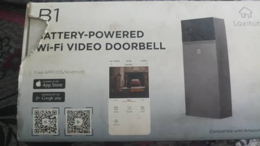 Laxihub B1 WiFi Video Doorbell | Smart Wireless Door Bell Camera