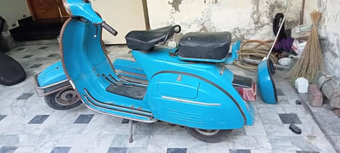 vespa scooter rust free
