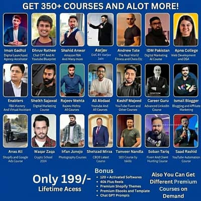 premium courses only 199/-