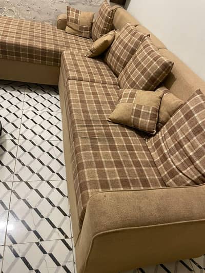 L shape sofa