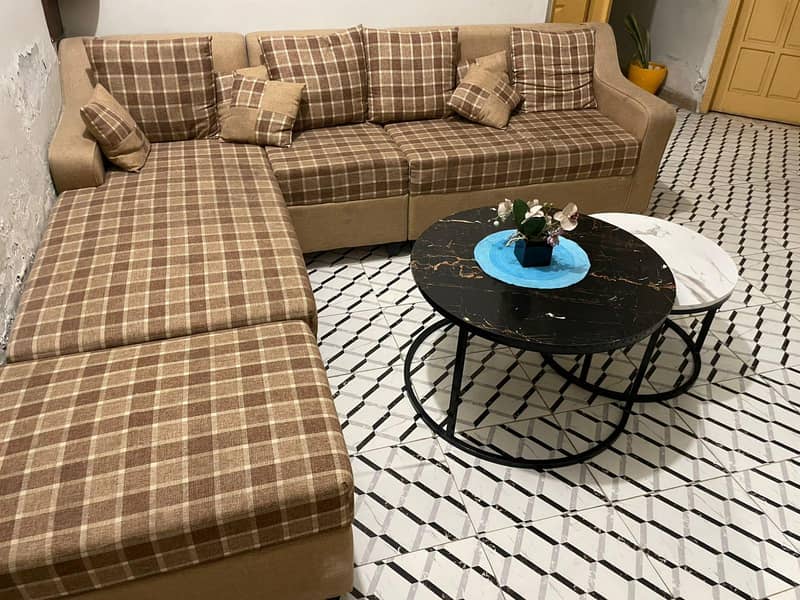 L shape sofa 1
