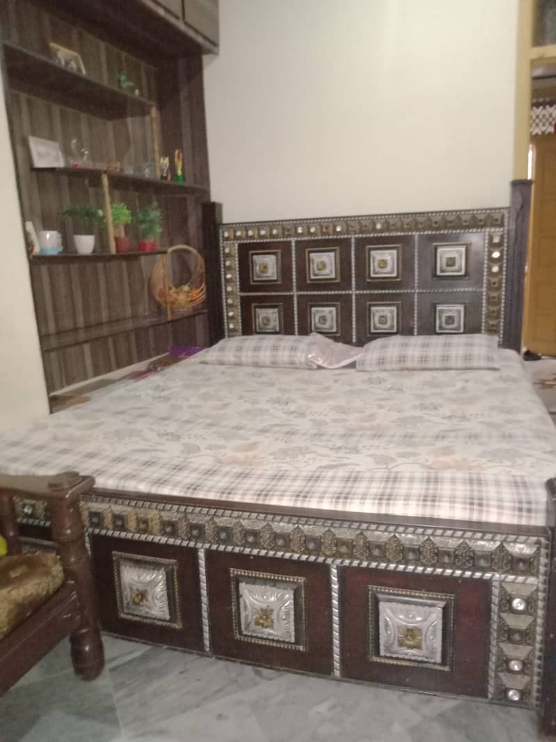 bed with side tables 1