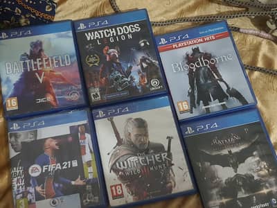 Bloodborne, Witcher 3, Batman, FIFA 21, BF5 & Watch Dogs Legion