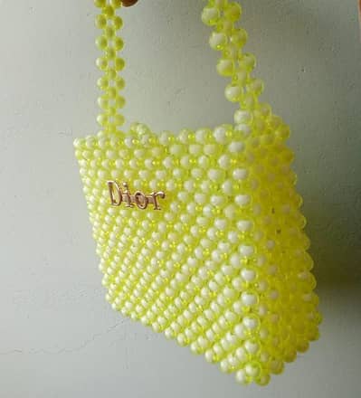 Beautiful Beaded Bag / Handmade Beaded Bag / Luxury Wedding Party Bag