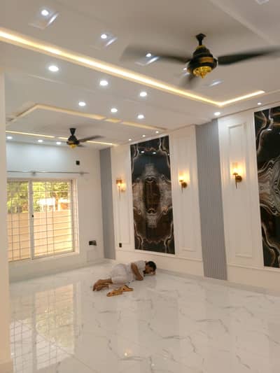 5 marla brand new designer ground portion Rafii block bajlii panii Available First Entry 1 bedroom TV Lunch kitchen drawing room