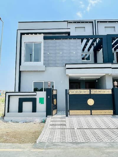 5 Marla Modern Design Facing Park Brand New House Available For Sale With Hot Location Near By Main Bolivar & Hospital