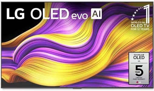 77 inch Class LG OLED evo AI G5 4K Smart TV 2025
