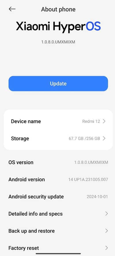 Redmi 12 8/256