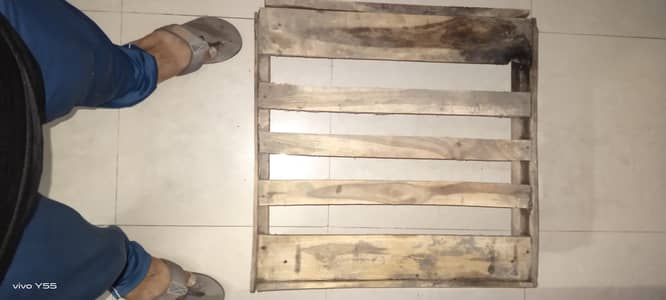 Wooden Fridge / Washing Machine Stand (Chowki) – Strong & Durable