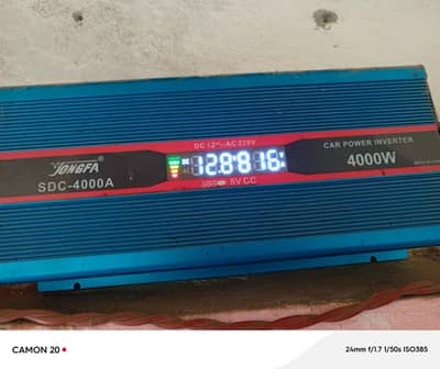 car inveter 4000w+ mppt 80 amp