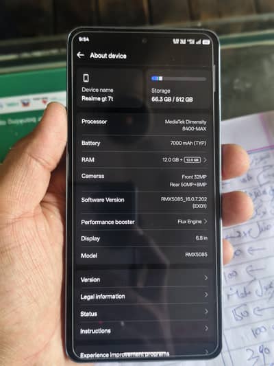 Realme GT 7T 12/512