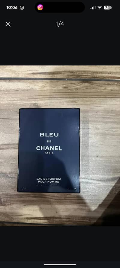 blue de Chanel original