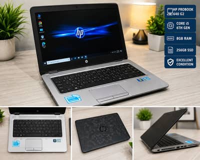 HP ProBook 640 G2 | Core i5 6th Gen | 8 GB RAM | 256 SSD |