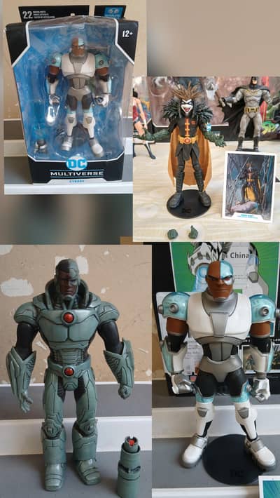 Different Action Figures and collectibles available for sale