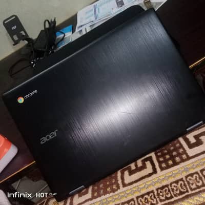 Acer Chromebook with touch screen and charger
