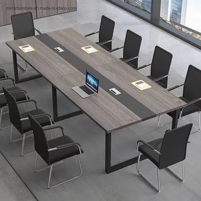 Workstation-Office meeting table-Conference table-Office wooden table